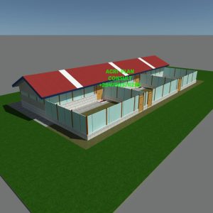 2000 CAPACITY POULTRY UNIT PLAN AND DESIGNS UNDER SEMI-INTENSIVE SYSTEM OF PRODUCTION.