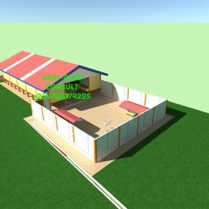 MODERN 30 CAPACITY DAIRY GOATS UNIT PLANS