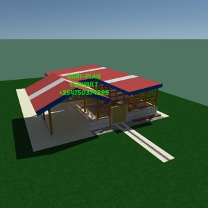 MODERN 4 CAPACITY DAIRY UNIT PLANS AND DESIGNS.